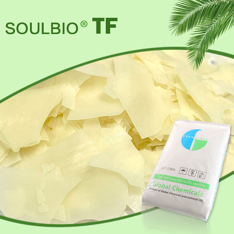 Des flocons d'adoucissants de haute sensibilité SOULBIO TF avec une bonne poignée douce et pleine pour le tissu