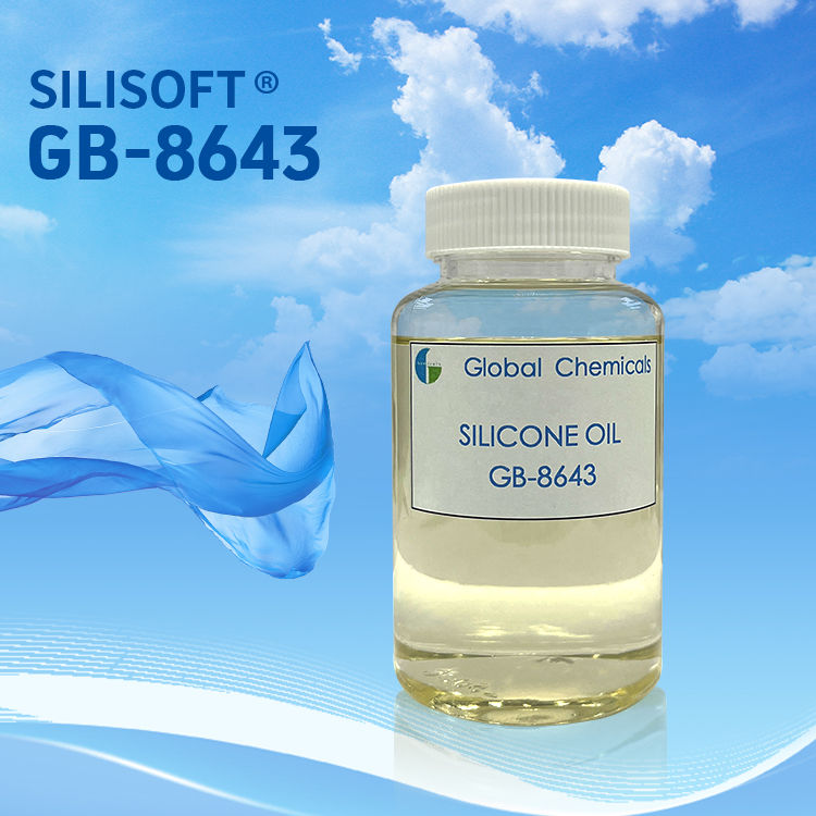 SILISOFT GB-8643 pour tissus de coton pur pour le ménage, tissus imprimés réactifs, tissus imprimés par revêtement, tissus imprimés par rayon