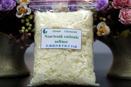 Jaune pâle lisse, chaud, adoucisseur soluble