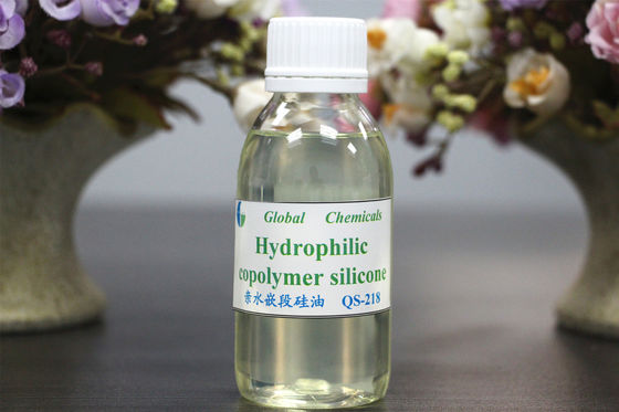 Silicone de bloc cationique très faible, copolymère hydrophile Silicone QS-218