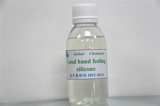 L'huile de silicium de bonne qualité pour les mains, jaune pâle ou transparent, adoucissants en silicone liquide pour les textiles