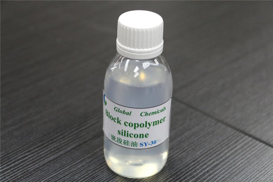 Silicone en copolymère de bloc en jaune pâle / liquide visqueux transparent