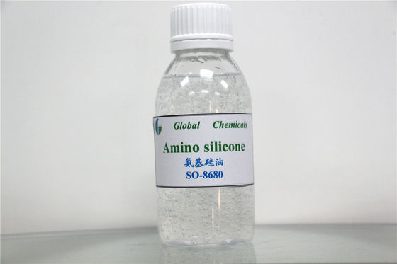 Dégraisseur d'huile de silicone aminé Cationic faible avec 5 ~ 8 PH en haute performance