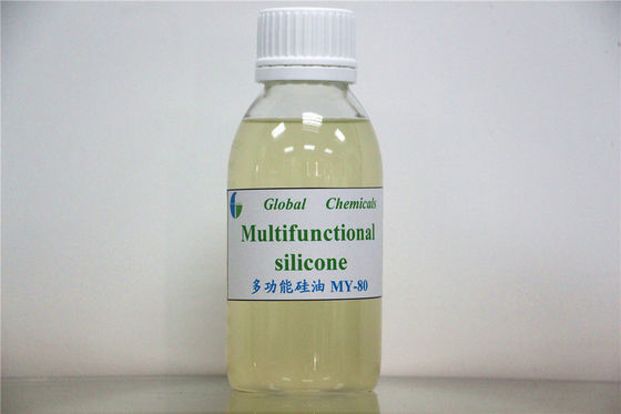 Amino-polymère polycomposant modifié de silicone à base d'huile de silicone non ionique