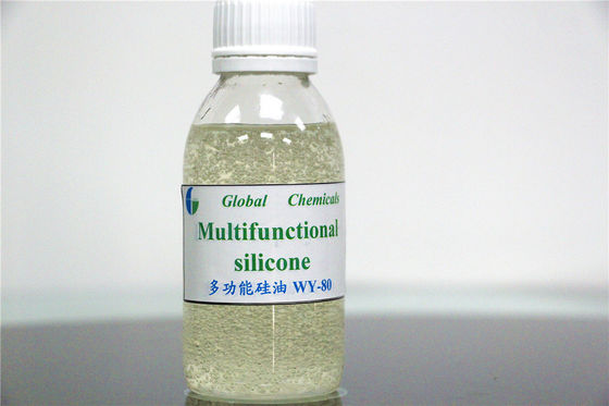 Composé de silicone aminé organique modifié par bloc spécial pour les accessoires de finition textile