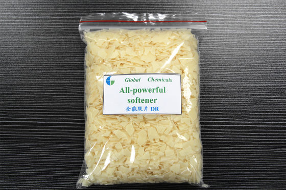 Maison de teinture Défectueux adoucisseur cationique Flocons, adoucisseurs textiles Type eau chaude