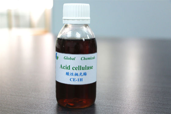 Enzymes industriels de lavage de la cellulase à l'acide liquide pour le biopolissage textile