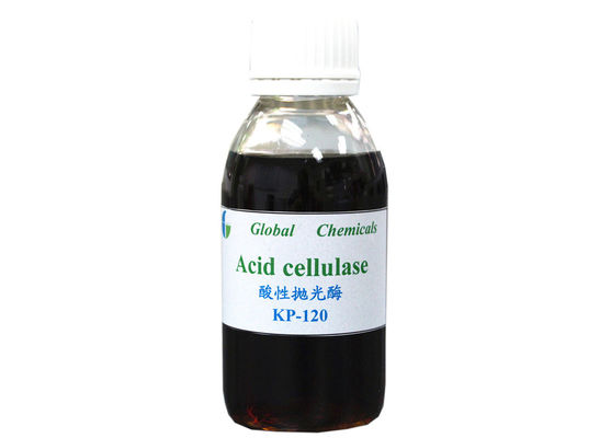 Enzymes de lavage de tissu liquide brun KP - 120 Effect de lavage à la pierre avec un contraste vif