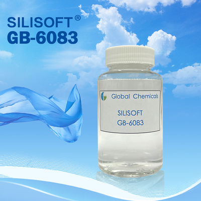 Textile finissant le bas jaunissement de l'adoucissant GB-6083 de silicone de viscosité bas