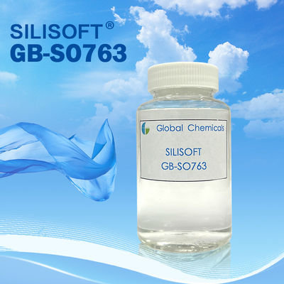 Silicone aminé sans couleur Polysiloxane, adoucissant transparent du silicone GB-SO763