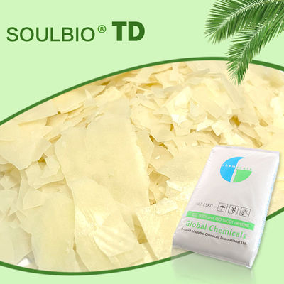 Des flocons d'adoucisseur de fibres chimiques peu coûteux SOULBIO TD avec peu de mousse et bonne compatibilité