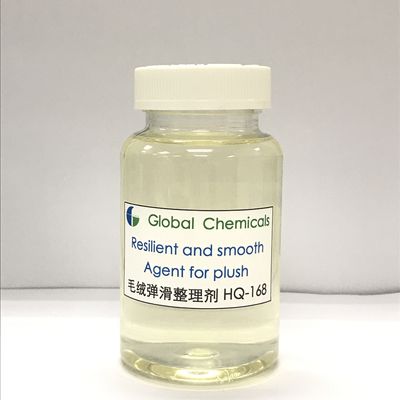 Résistant et lissant agent adoucissant pour les tissus, HQ -168 adoucisseur de silicone