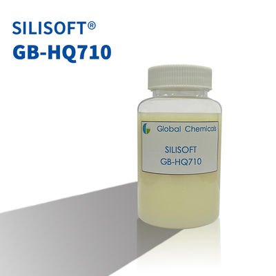 Émulsion macro d'adoucisseur super lisse SILISOFT GB-HQ710 avec une bonne stabilité