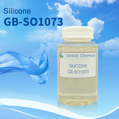 Fluide de silicone de copolymère facilement émulsifiable GB-SO1073 Excellent adoucissant bon agent glissant pour les tissus de coton et les mélanges coton / PES