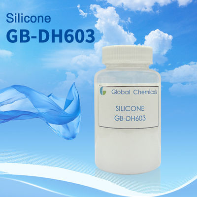 Émulsion d'adoucisseur de silicone GB-DH603 Pour le coton Rayon Modal Tissu mélangé Tricoté principalement pour obtenir une excellente poignée douce glissante