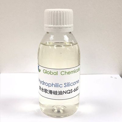 Copolymère de silicone hydrophile et lissant NQS-665 pour tissus de coton et de serviettes