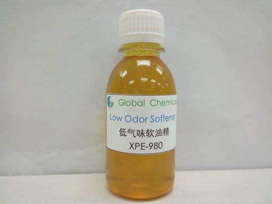 Composés d'amides cationiques faibles pour auxiliaires de finition textile, agent adoucissant XPE-980