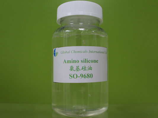 Agents auxiliaires pour les tissus à base d'huile d'amino-silicone modifiée cationique faible