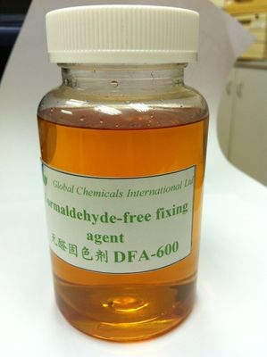 Agents de fixation sans formaldéhyde pour les procédés de fixation directe/réactive de colorants