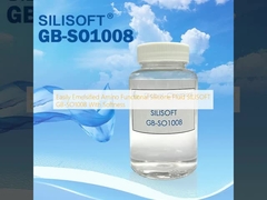Silicone fonctionnel aminé facilement émulsionné SILISOFT liquide GB-SO1008 avec la douceur