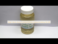Cationic Amino fonctionnel faible Silicone rafraîchissant lissant CM-280