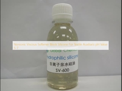Nononionique visqueux adoucisseur de bloc Silicone pour les textiles Auxiliaires pH 5-7