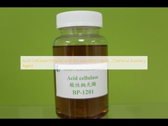 Enzyme de cellulase acide et liquide de polissage biologique, agent auxiliaire chimique