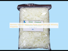Dégraisseur non ionique Flocons solubles dans l'eau chaude ont de faibles propriétés jaunissantes