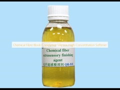 Dégraisseur à haute concentration de silicone en copolymère de fibre chimique en bloc