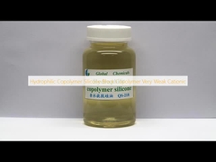 Copolymère hydrophile de silicone en bloc Copolymère très faible Cationic