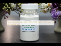 Poudre blanche non ionique super efficace Produits chimiques auxiliaires pour les textiles anti-coloration du dos AB-6