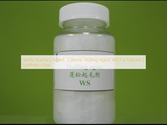 Agents auxiliaires textiles, agents fluffants cationiques WS pour les fibres naturelles / synthétiques