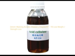 Enzyme de polissage biologique de denim à l' acide de lavage KP - 116 Faible perte de poids / résistance