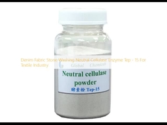 Tête enzyme de cellulase neutre pour le lavage de pierre de tissu denim - 15 pour l'industrie textile