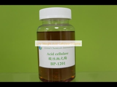 Enzyme de cellulase acide à faible poids