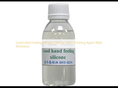 Bon sens de la main, adoucisseur de silicone, agent de finition des tissus, résistance aux alcalins