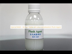 Agents spéciaux pour le plush composé de silicone textile