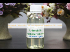Silicone de bloc cationique très faible, copolymère hydrophile Silicone QS-218