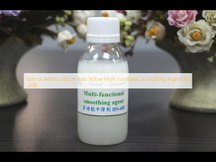 Agents adoucissants multifonctionnels spéciaux de type aminosilicium jaune pâle HS -608