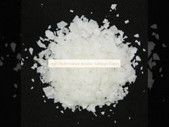 Flocons d'adoucisseurs anioniques à haute performance