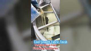 Adoucisseur de silicone pour des tissus frais et lisses